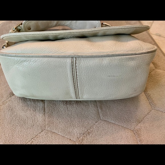 Banana Republic ivory 100% leather handbag - Picture 6 of 8